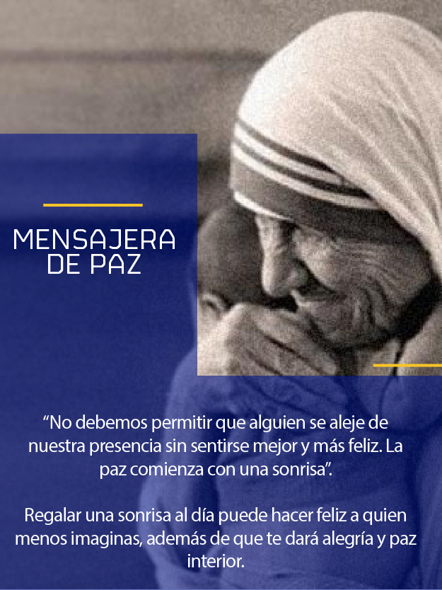 Modelo a seguir: Mensajera de paz