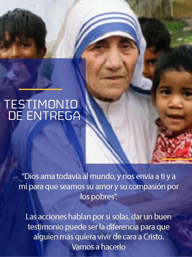 Modelo a seguir: Testimonio de entrega