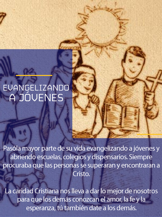 Modelo a seguir: Evangelizando jóvenes